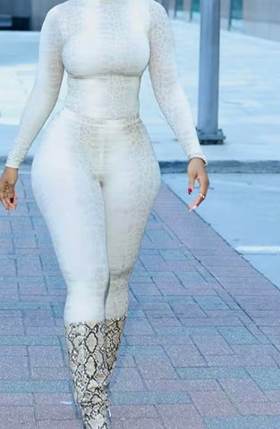 SNAKE SKIN 2 PIECE SET